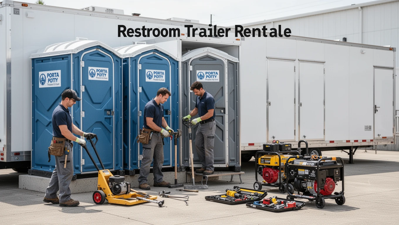 Restroom Trailer Rental